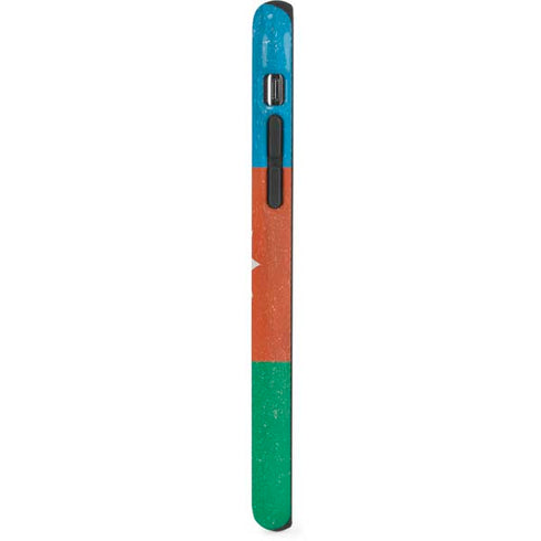 Azerbaijan Flag Distressed iPhone XR Pro Case